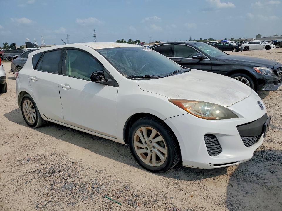 2012 Mazda 3 VIN JM1BL1L83C1569494 COPART salvage auction — WATER/FLOOD, Tx - Salvage Title-Flood Damage, sold $750 on 2026-07-14 (photo 4)