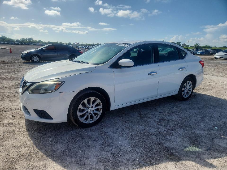 2019 Nissan Sentra VIN 3N1AB7AP5KY281484 COPART salvage auction — MINOR DENT/SCRATCHES, Fl - Certificate Of Title, sold $3,200 on 2026-07-02 (photo 1)