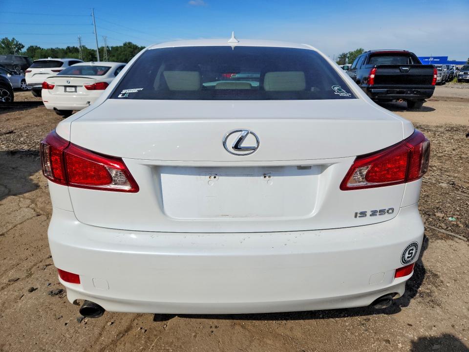 2013 Lexus Is VIN JTHBF5C29D5190423 COPART salvage auction — FRONT END, MI - CERTIFICATE OF TITLE, sold $3,150 on 2026-07-31 (photo 6)