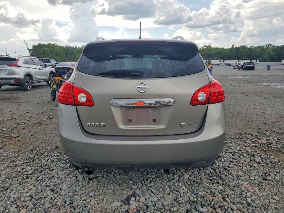 2012 Nissan Rogue VIN JN8AS5MV6CW710785 COPART salvage auction — REAR END, Fl - Cert Of Title Slvg Rebuildable, sold $725 on 2026-07-13 (photo 6)