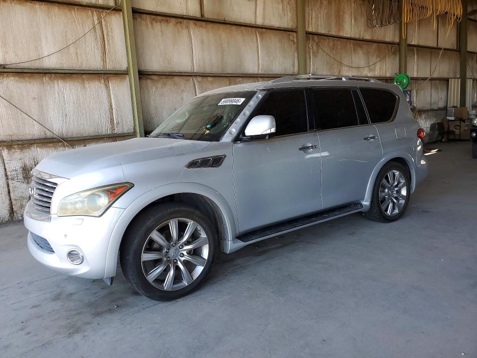 2013 Infiniti Qx56 VIN JN8AZ2NF1D9530325 COPART salvage auction — MINOR DENT/SCRATCHES, Mt - Certificate Of Title, sold $1,100 on 2026-07-29 (photo 1)