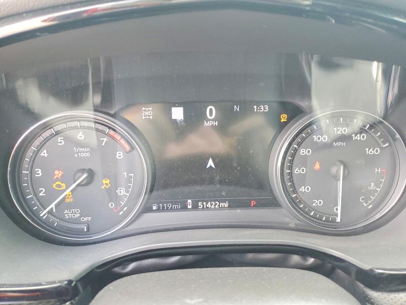 2023 Cadillac Xt5 VIN 1GYKNGRS3PZ137957 COPART salvage auction — FRONT END, Tx - Salvage Vehicle Title, sold $9,000 on 2026-07-14 (photo 9)