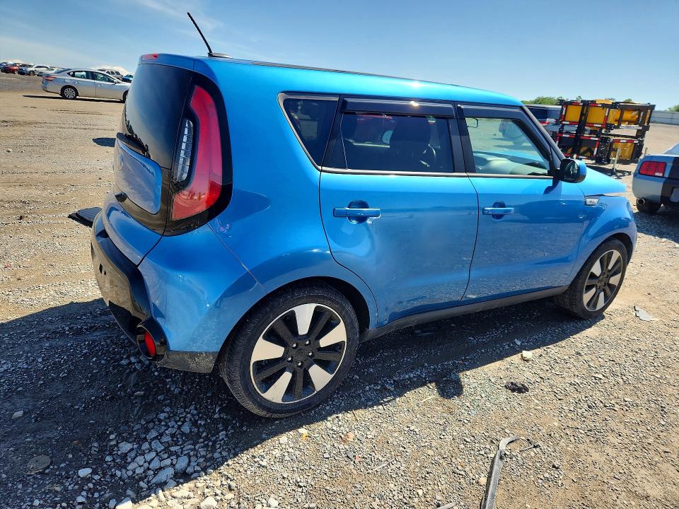 2016 Kia Soul VIN KNDJP3A56G7331193 COPART salvage auction — FRONT END, Ky - Cert Of Title-Salvage, sold $675 on 2026-07-09 (photo 3)