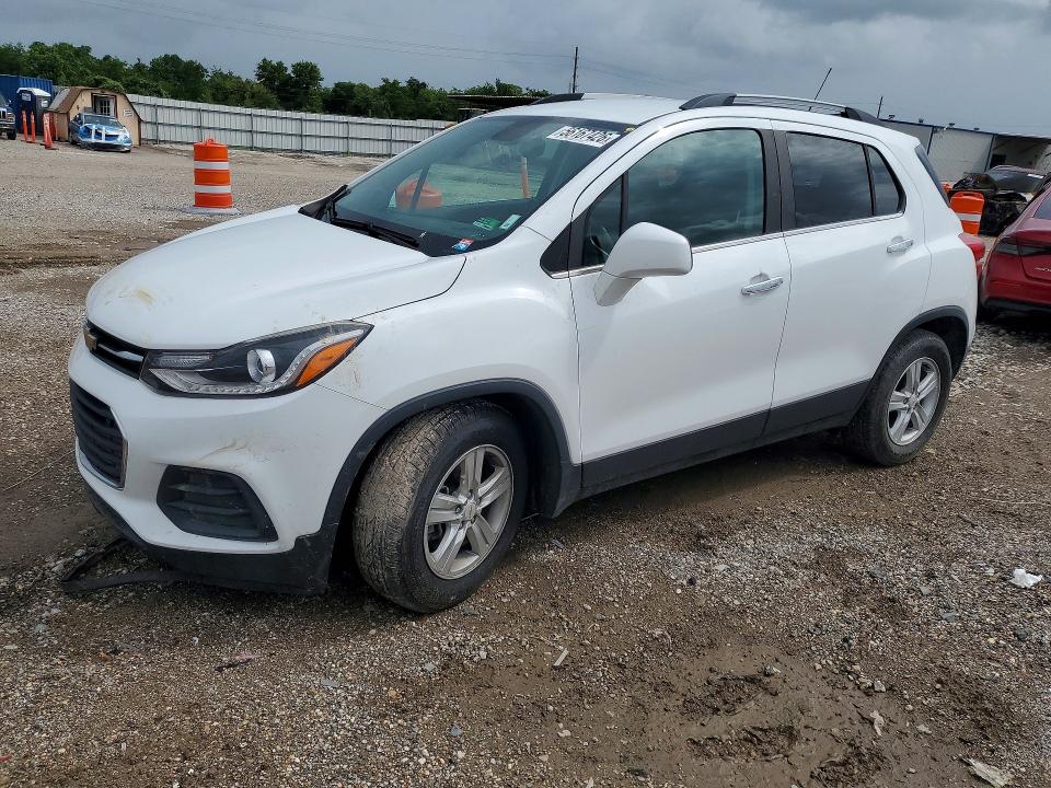 2020 Chevrolet VIN KL7CJLSB9LB001289 COPART salvage auction — FRONT END, TX - SALVAGE VEHICLE TITLE (P), sold $800 on 2026-07-23 (photo 1)