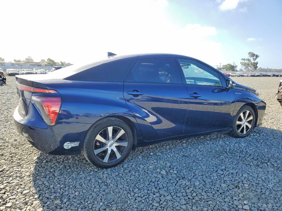 2016 Toyota Mirai VIN JTDBVRBD9GA000565 COPART salvage auction — FRONT END, Ca - Dis/Dlr/Exp Lien Papers-Salv, sold $525 on 2026-07-20 (photo 3)