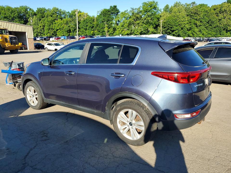 2019 Kia Sportage VIN KNDPMCAC3K7498797 COPART salvage auction — NORMAL WEAR, Ny - Certificate Of Title, sold $1,900 on 2026-07-02 (photo 2)