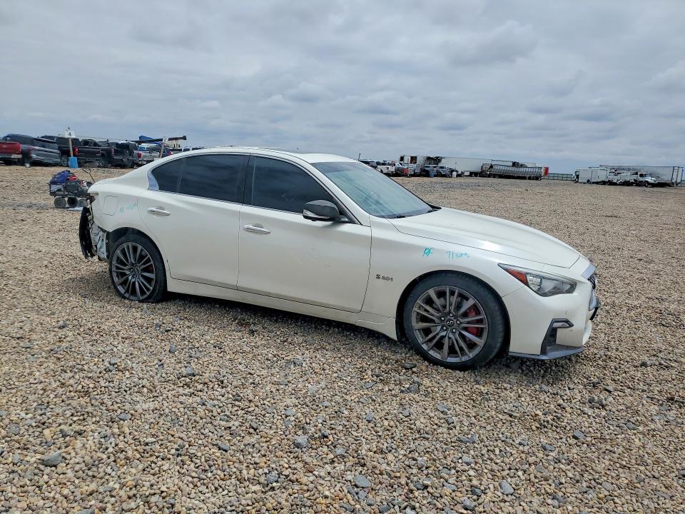2019 Infiniti Q50 VIN JN1FV7ARXKM800515 COPART salvage auction — REAR END, Tx - Salvage Vehicle Title, sold $8,800 on 2026-07-14 (photo 4)