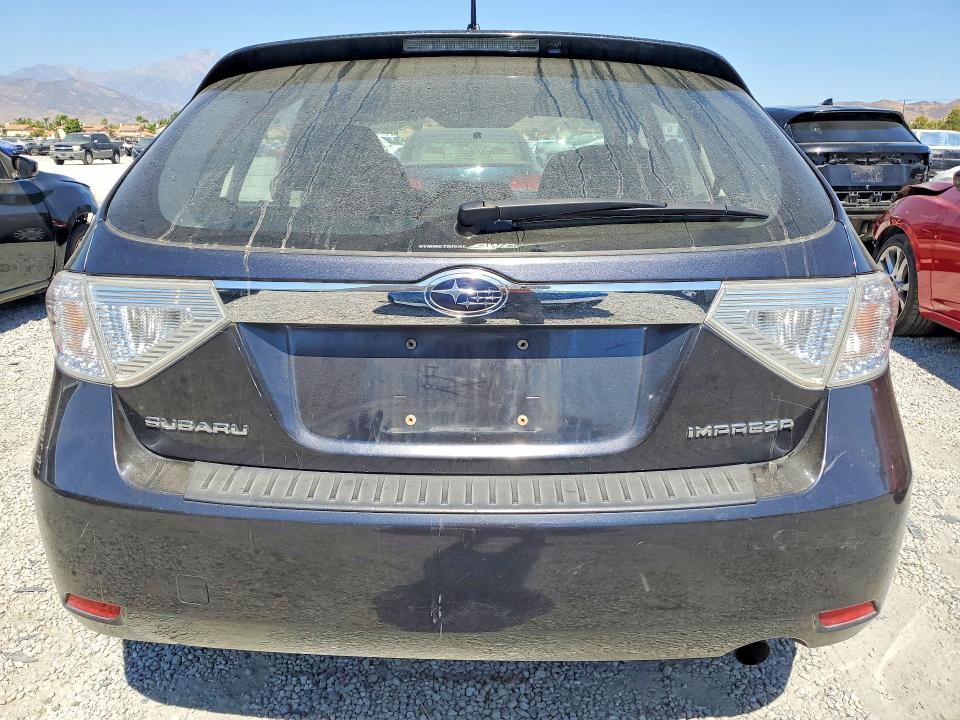 2009 Subaru Impreza VIN JF1GH61639H816024 COPART salvage auction — FRONT END, CA - SALVAGE CERTIFICATE, sold $825 on 2026-07-15 (photo 6)