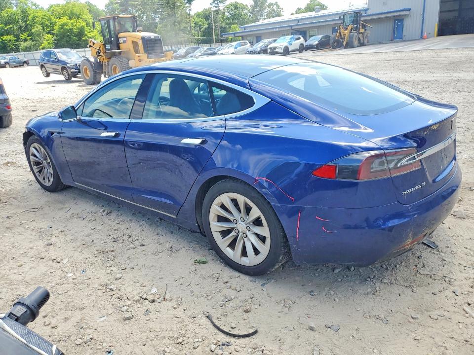2016 Tesla Model s VIN 5YJSA1E21GF155822 COPART salvage auction — FRONT END, Ma - Cert Of Title-Reconstrctd Coll, sold $4,150 on 2026-07-07 (photo 2)