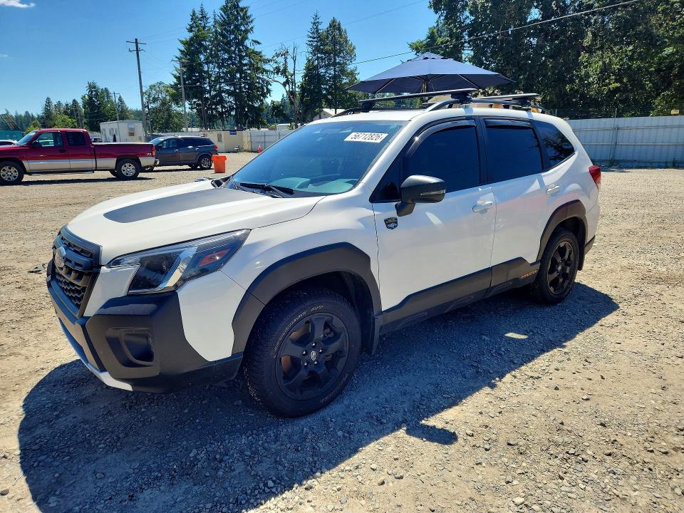 2023 Subaru Forester VIN JF2SKAMC7PH514311 COPART salvage auction — REAR END, Wa - Bill Of Sale, sold $6,400 on 2026-07-28 (photo 1)