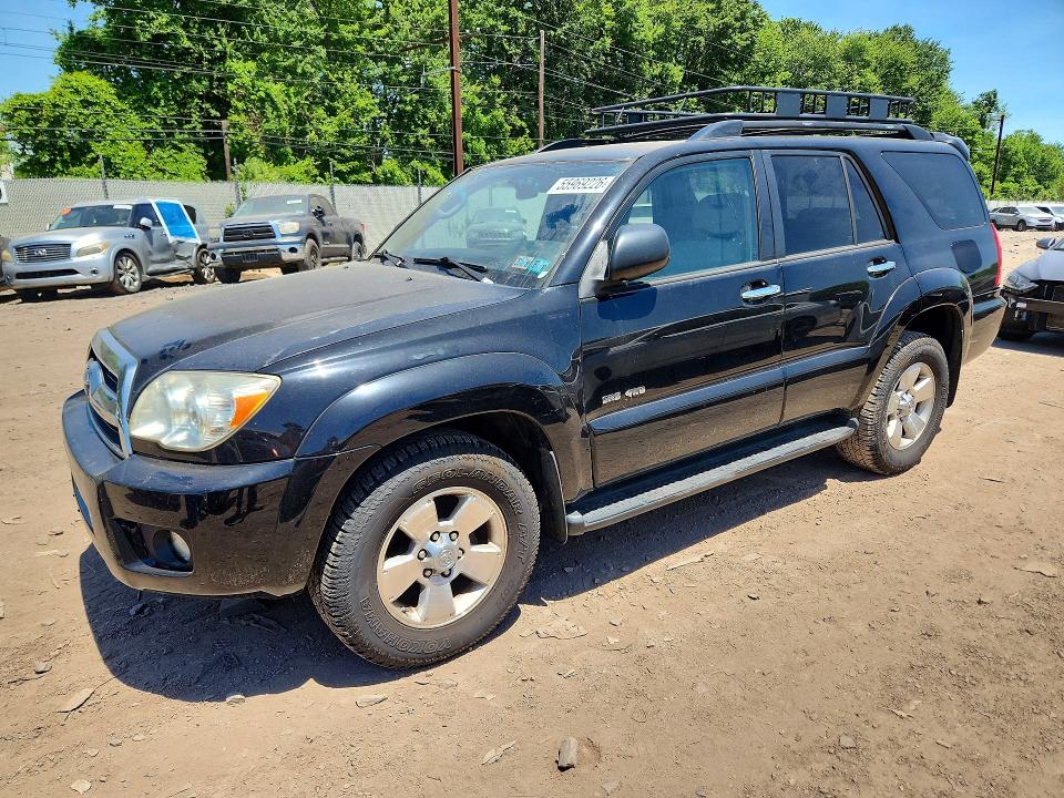 2006 Toyota 4runner VIN JTEBU14R568055013 COPART salvage auction — FRONT END, Pa - Certificate Of Salvage, sold $4,100 on 2026-07-08 (photo 1)