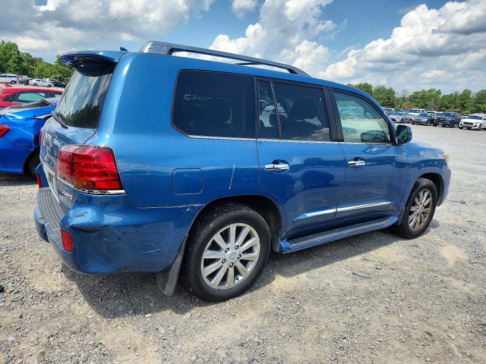 2009 Lexus Lx VIN JTJHY00W694020403 COPART salvage auction — MECHANICAL, Al - Certificate Of Title (P), sold $9,700 on 2026-07-28 (photo 3)