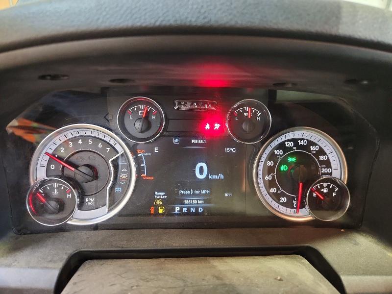 2022 Ram 1500 VIN 1C6RR7LTXNS175631 COPART salvage auction — REAR END, Ab - Bos - Active, sold $18,000 on 2026-07-09 (photo 9)