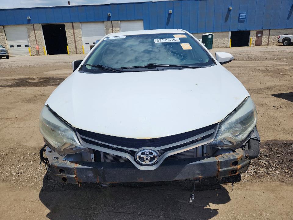 2016 Toyota Corolla VIN 2T1BURHE8GC712788 COPART salvage auction — FRONT END, Mi - Dealer Only Clean Title (P), sold $2,100 on 2026-07-02 (photo 5)