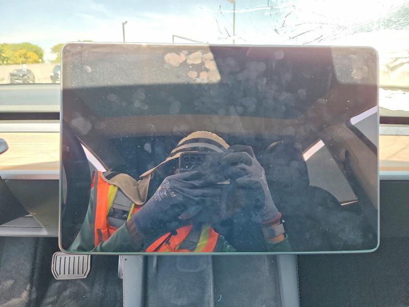 2023 Tesla Model 3 VIN 5YJ3E1EA9PF593956 COPART salvage auction — FRONT END, Ca - Salvage Certificate, sold $5,900 on 2026-07-24 (photo 9)