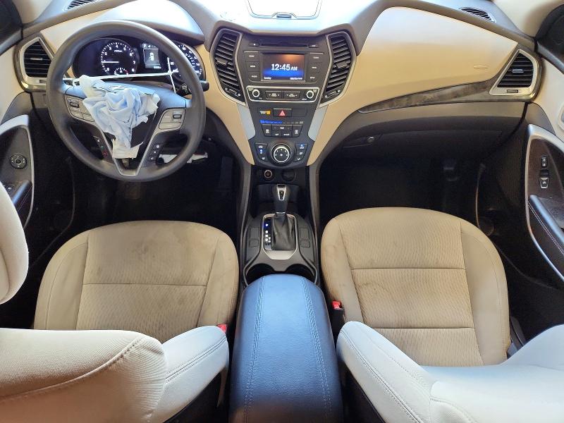 2017 Hyundai Santa fe VIN 5XYZT3LB9HG428796 COPART salvage auction — FRONT END, Tx - Certificate Of Title, sold $2,200 on 2026-07-07 (photo 8)