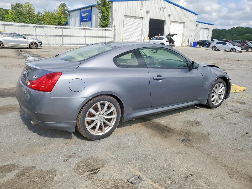 2014 Infiniti Q60 VIN JN1CV6EK6EM110226 COPART salvage auction — FRONT END, GA - CERT OF TITLE-SALVAGE (P), sold $825 on 2026-07-13 (photo 3)