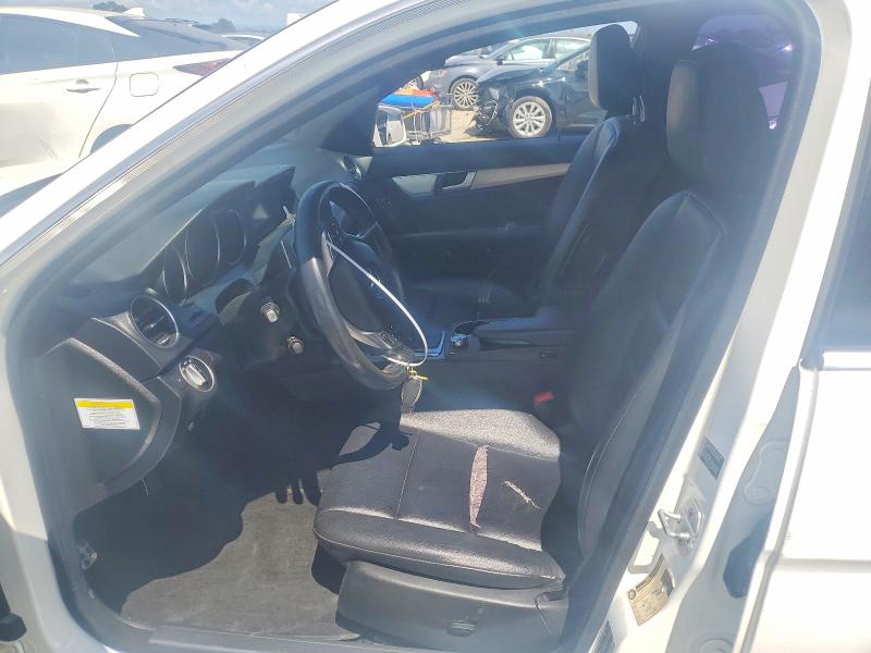 2013 Mercedes-benz C class VIN WDDGF4HB6DR271338 COPART salvage auction — FRONT END, Ca - Salvage Certificate, sold $950 on 2026-08-06 (photo 7)