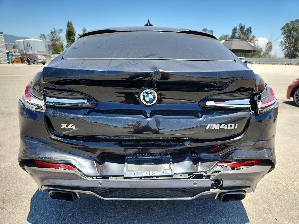2019 BMW X4 VIN 5UXUJ5C50KLJ64402 COPART salvage auction — REAR END, CA - SALVAGE CERTIFICATE, sold $150 on 2026-07-21 (photo 6)