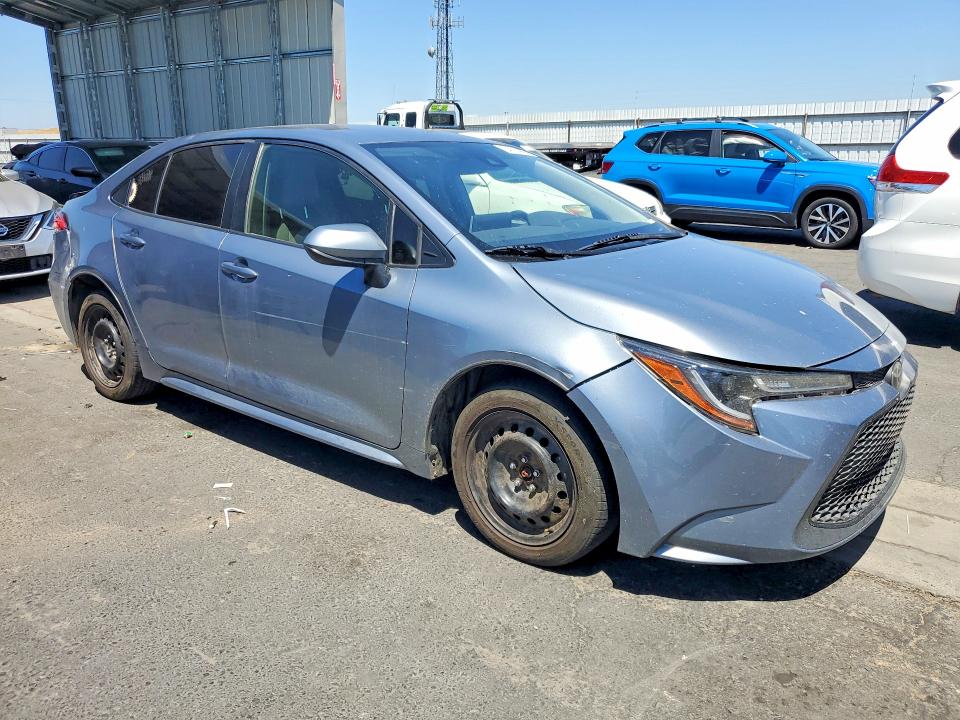 2020 Toyota Corolla VIN JTDEPRAE5LJ087098 COPART salvage auction — REAR END, CA - SALVAGE CERTIFICATE, sold $2,650 on 2026-07-02 (photo 4)