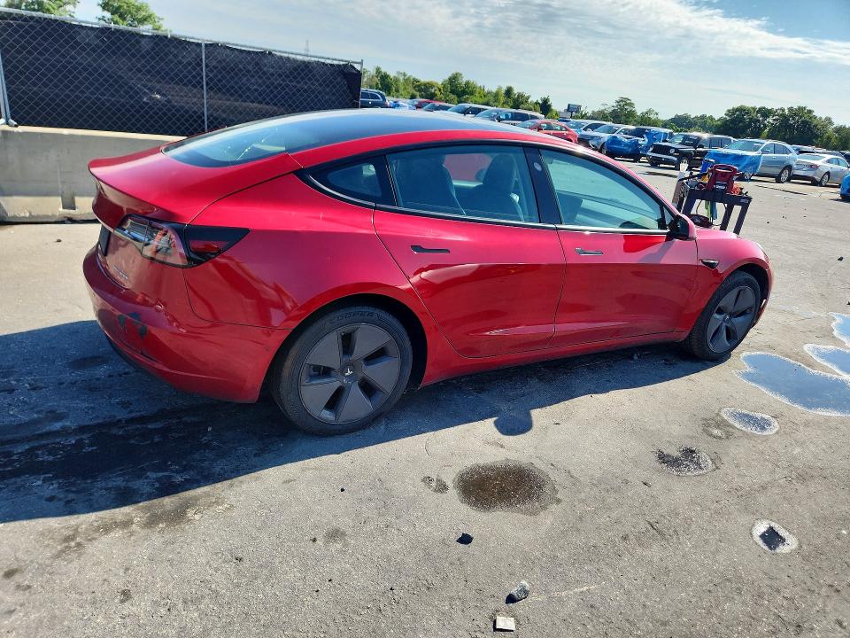 2021 Tesla Model 3 VIN 5YJ3E1EBXMF902886 COPART salvage auction — MINOR DENT/SCRATCHES, Fl - Certificate Of Title, sold $11,100 on 2026-07-27 (photo 3)