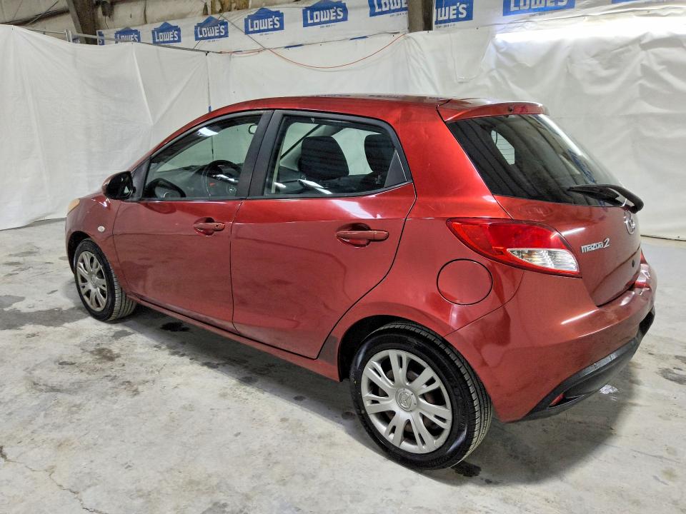 2014 Mazda 2 VIN JM1DE1KY0E0174167 COPART salvage auction — REAR END, Tn - Certificate Of Title, sold $600 on 2026-07-09 (photo 2)