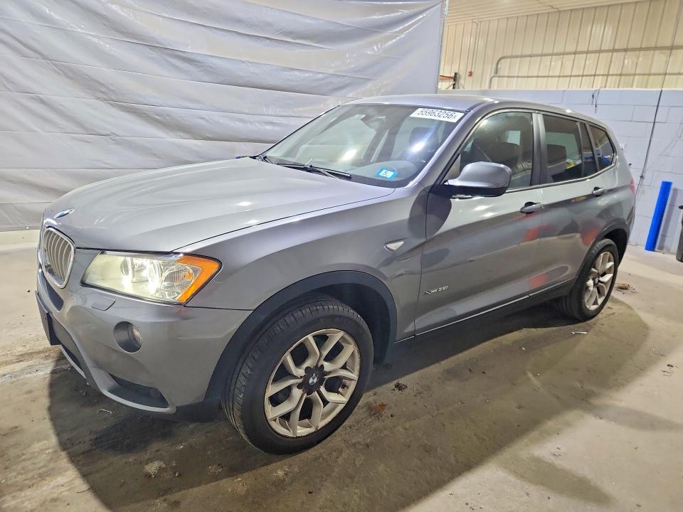 2014 BMW X3 VIN 5UXWX7C54E0E77951 COPART salvage auction — FRONT END, Nh - Cert Of Title-Salvage, sold $2,050 on 2026-07-14 (photo 1)