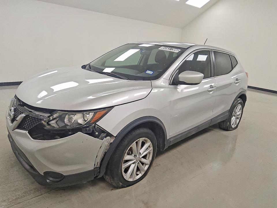 2017 Nissan Rogue sport VIN JN1BJ1CP1HW023500 COPART salvage auction — FRONT END, Tx - Cert Of Title-Rebuilt Salvage, sold $1,200 on 2026-07-07 (photo 1)