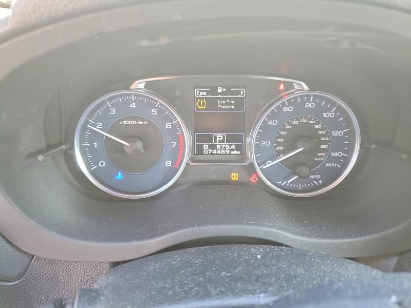 2016 Subaru VIN JF2GPALC9G8330786 COPART salvage auction — FRONT END, Ca - Salvage Certificate, sold $2,400 on 2026-07-13 (photo 9)