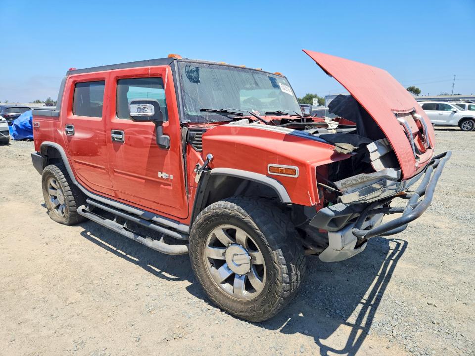 2009 Hummer H2 VIN 5GRGN02209H103026 COPART salvage auction — FRONT END, Ca - App For Dup Salvage Or Ac, sold $10,200 on 2026-07-10 (photo 4)