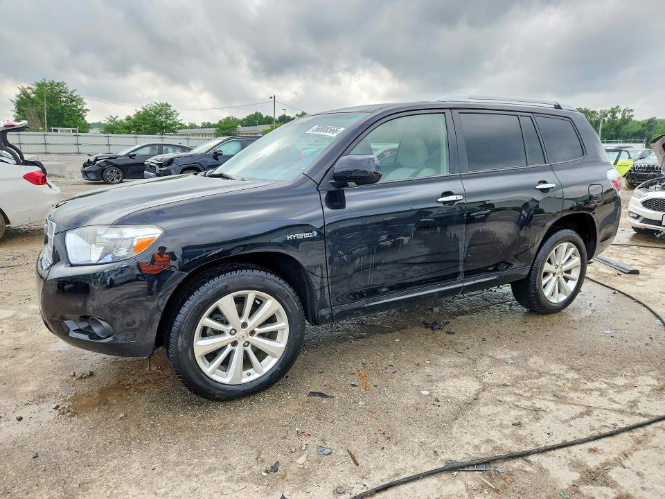 2008 Toyota Highlander hybrid VIN JTEEW41A882006501 COPART salvage auction — SIDE, KY - BILL OF SALE/PART ONLY/NO TITL, sold $400 on 2026-07-23 (photo 1)