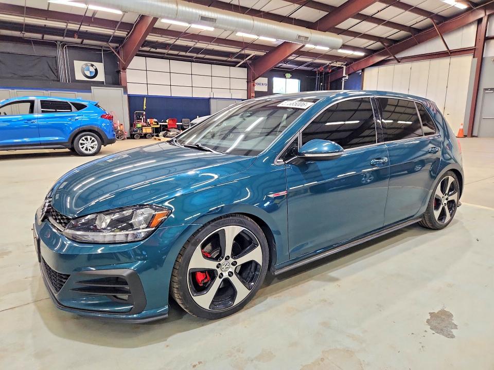 2018 Volkswagen Gti VIN 3VW547AU1JM255062 COPART salvage auction — MECHANICAL, Ma - Cert Of Title-Salvage, sold $4,600 on 2026-07-09 (photo 1)