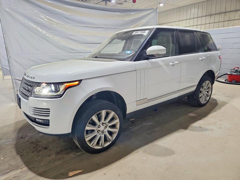 2016 Land rover RANGE ROVER VIN SALGS2EF1GA274872 COPART salvage auction — NORMAL WEAR, Nh - Certificate Of Title, sold $3,050 on 2026-07-09 (photo 1)