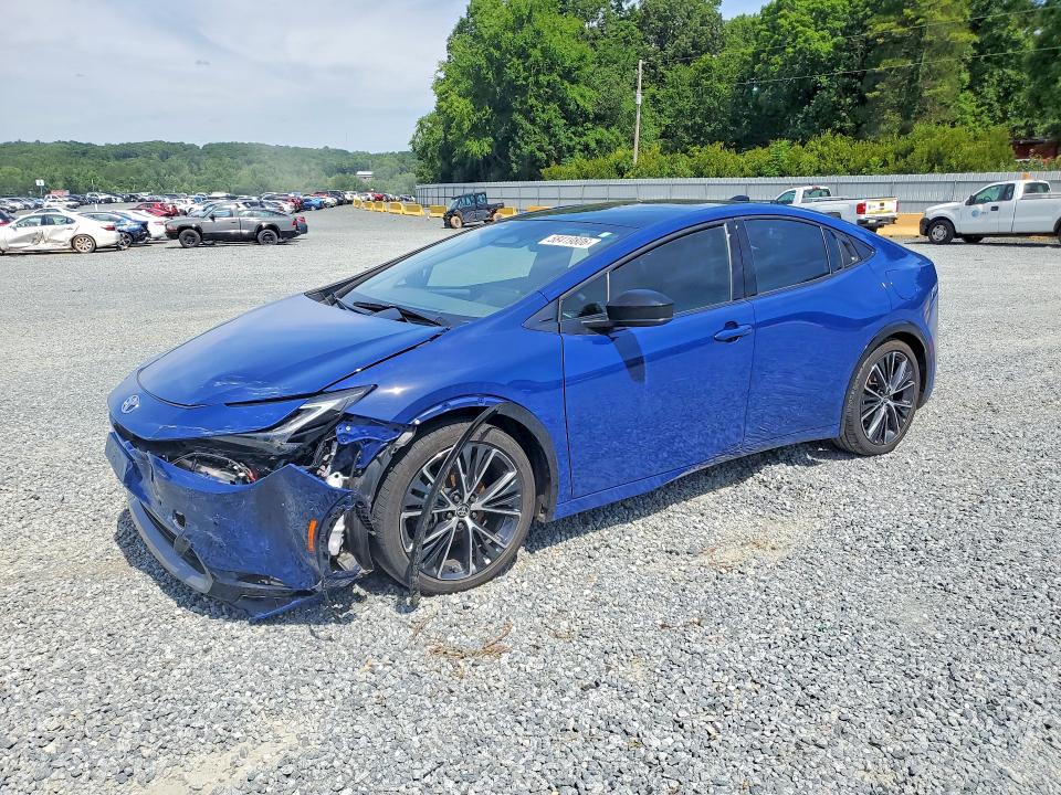 2023 Toyota Prius VIN JTDACAAU2P3002246 COPART salvage auction — FRONT END, Nc - Salvage Certificate Of Title, sold $4,550 on 2026-07-30 (photo 1)