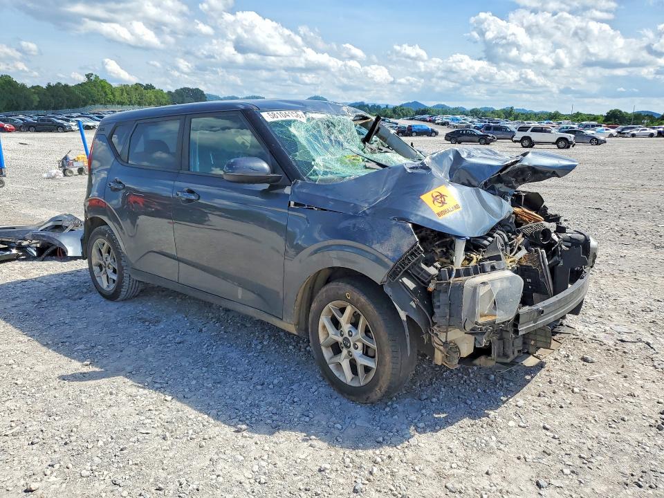 2020 Kia Soul VIN KNDJ23AU9L7003945 COPART salvage auction — FRONT END, Tn - Salvage Certificate, sold $600 on 2026-07-16 (photo 4)