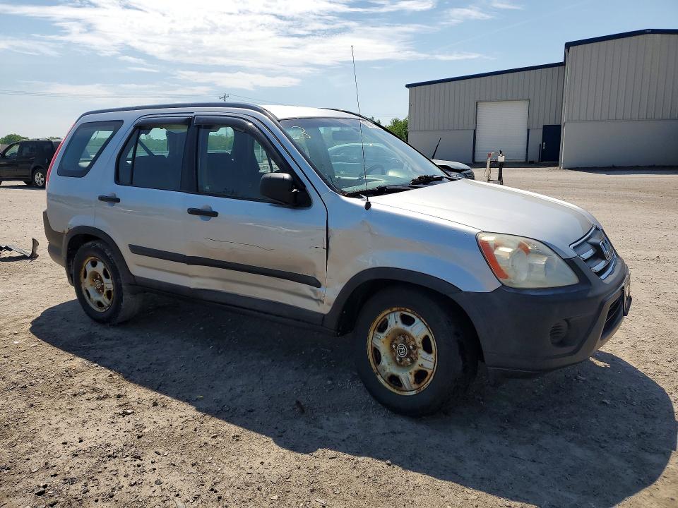 2006 Honda Cr-v VIN SHSRD78566U437671 COPART salvage auction — FRONT END, NY - MV-907A SALVAGE CERTIFICATE, sold $1,150 on 2026-07-13 (photo 4)