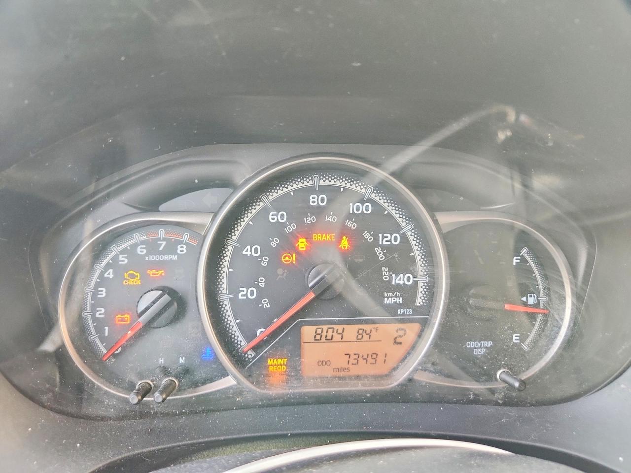 2017 Toyota Yaris VIN VNKKTUD32HA083374 COPART salvage auction — Front End, TX - SALVAGE VEHICLE TITLE, sold $3,250 on 2026-07-09 (photo 9)