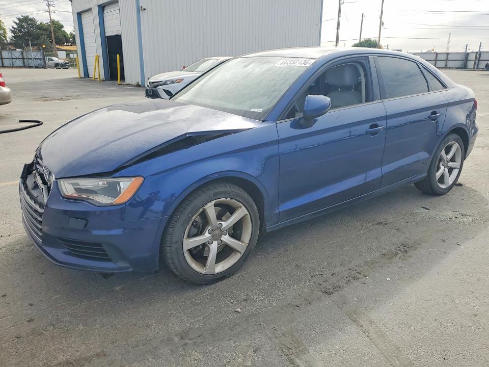 2015 Audi A3 VIN WAUACGFF3F1099719 COPART salvage auction — FRONT END, Id - Salvage Certificate Of Title, sold $1,250 on 2026-07-30 (photo 1)