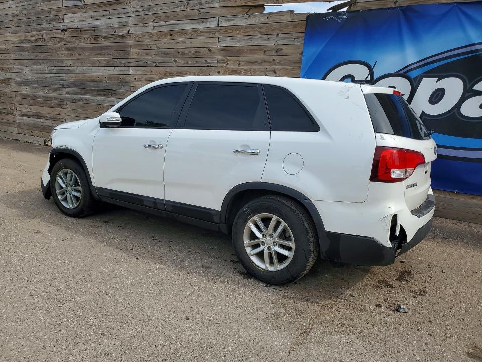 2015 Kia Sorento VIN 5XYKT3A63FG579296 COPART salvage auction — FRONT END, Wv - Certificate Of Title, sold $450 on 2026-07-07 (photo 2)