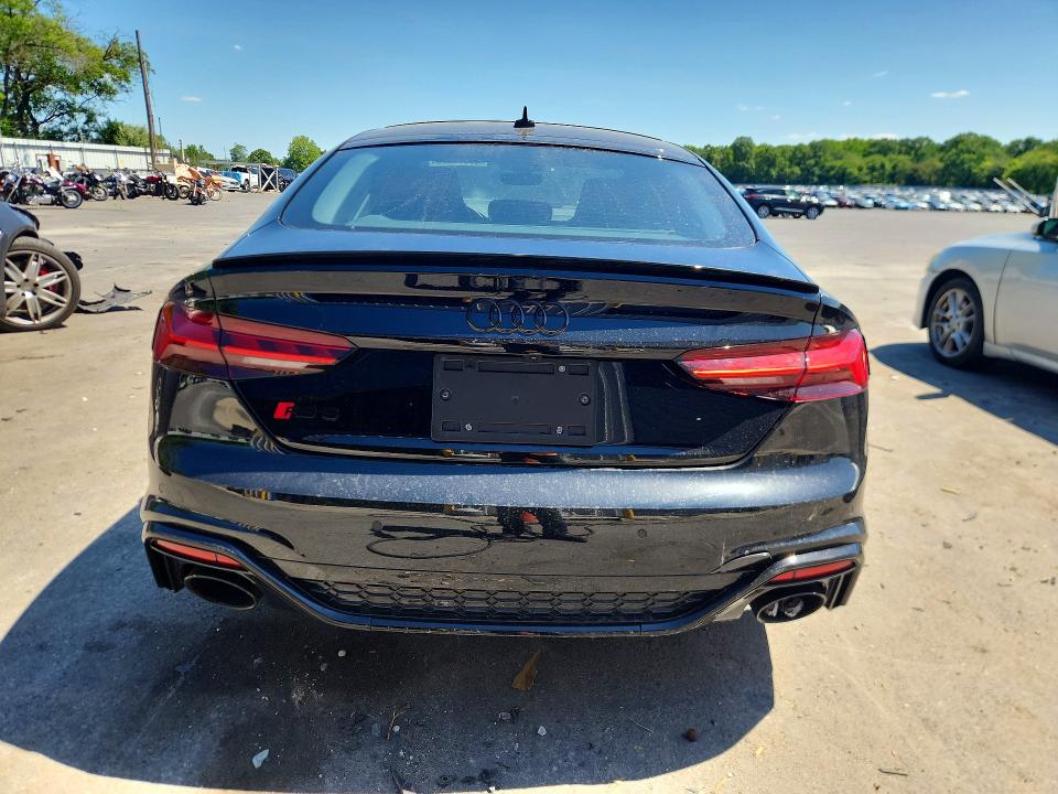 2025 Audi Rs5 VIN WUAAWCF54SA902027 COPART salvage auction — FRONT END, Nj - Cert Of Title-Salvage, sold $14,200 on 2026-07-14 (photo 6)