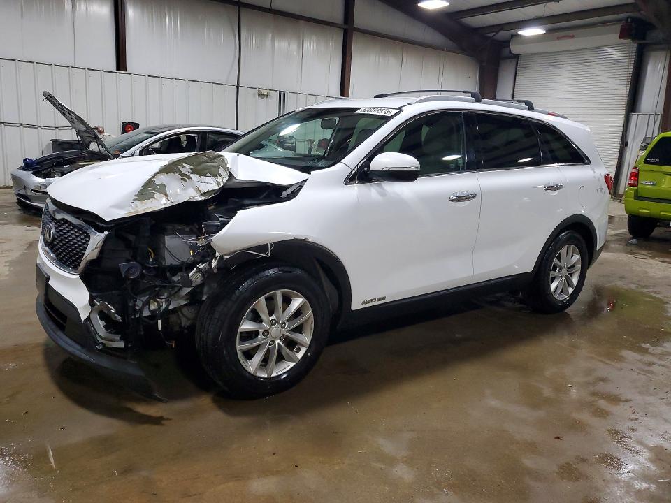 2016 Kia VIN 5XYPGDA54GG034510 COPART salvage auction — FRONT END, Pa - Certificate Of Salvage, sold $2,550 on 2026-07-15 (photo 1)