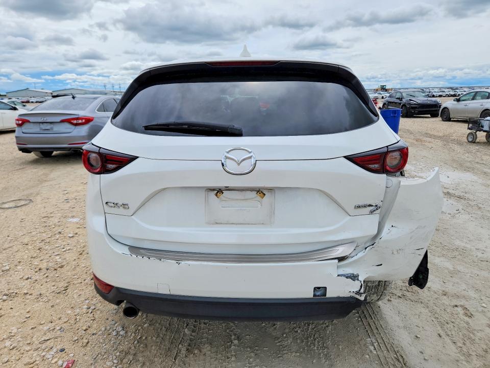 2021 Mazda Cx-5 VIN JM3KFADM6M0311049 COPART salvage auction — REAR END, Tx - Salvage Vehicle Title, sold $200 on 2026-07-23 (photo 6)