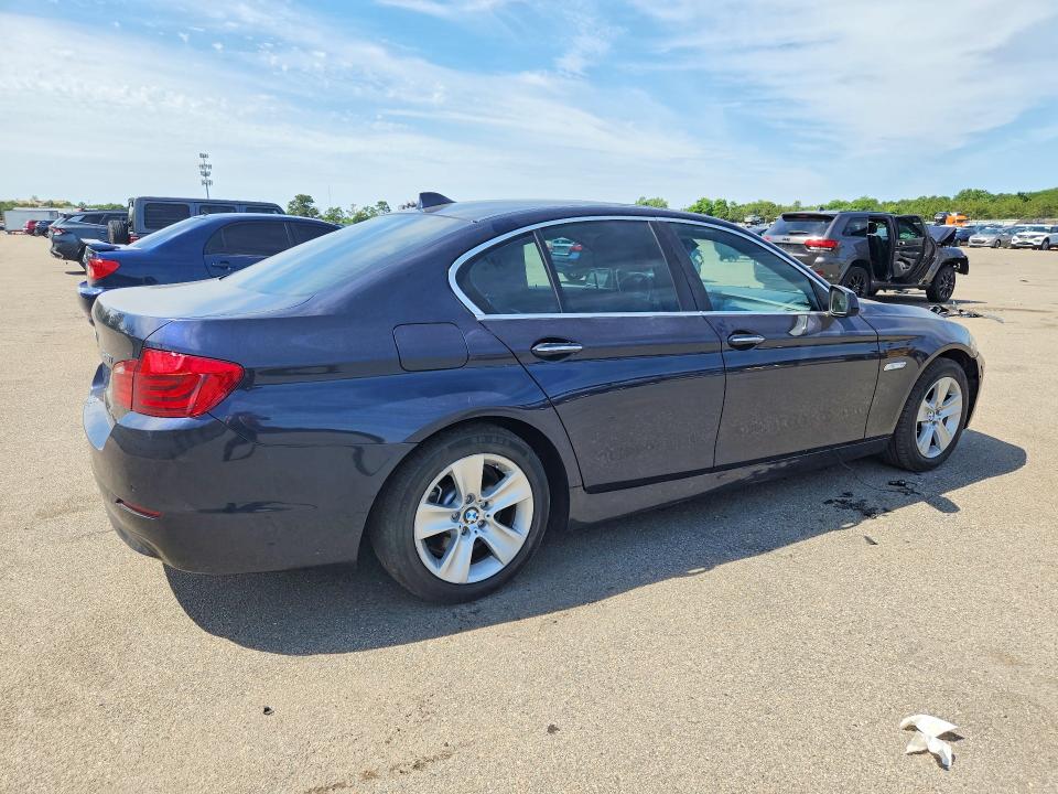 2013 BMW 5er VIN WBAXH5C54DD109603 COPART salvage auction — FRONT END, Ny - Mv-907A Salvage Certificate, sold $1,250 on 2026-07-20 (photo 3)