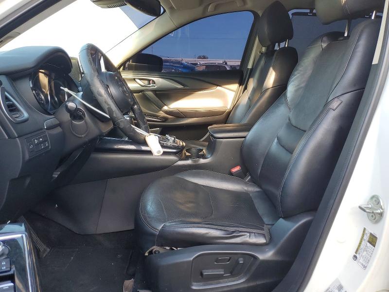 2016 Mazda Cx-9 VIN JM3TCBCY0G0114485 COPART salvage auction — FRONT END, Va - Cert Of Title - Salvage, sold $2,150 on 2026-07-06 (photo 7)
