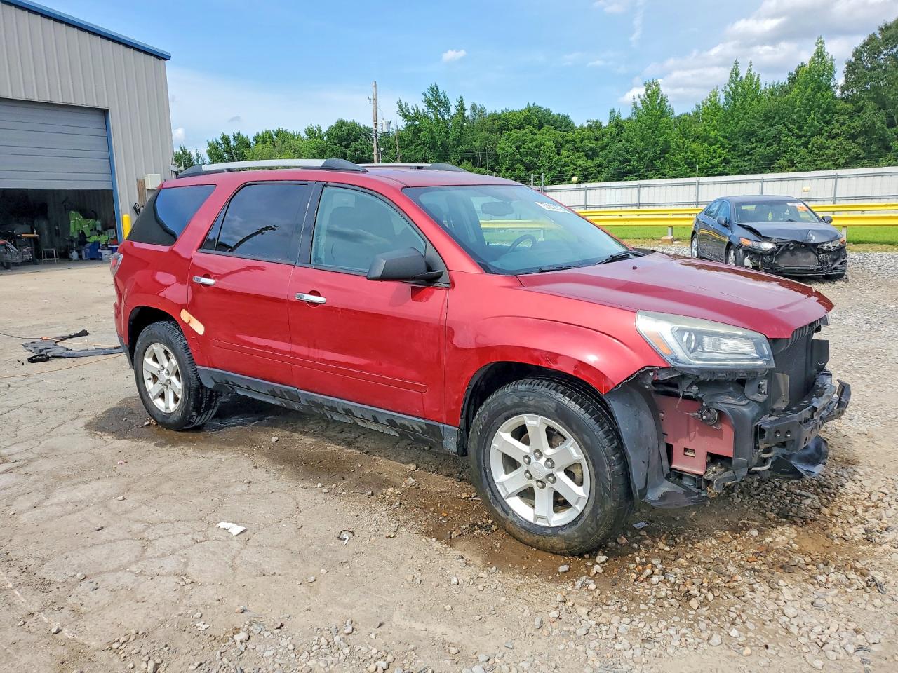 2014 GMC Acadia VIN 1GKKRPKD7EJ332305 COPART salvage auction — Front End, TN - SALVAGE CERTIFICATE, sold $1,400 on 2026-07-09 (photo 4)