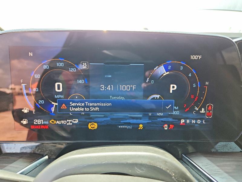 2025 Chevrolet Tahoe VIN 1GNS6PRD3SR229073 COPART salvage auction — FRONT END, Ky - Cert Of Title-Salvage, sold $25,250 on 2026-07-02 (photo 9)