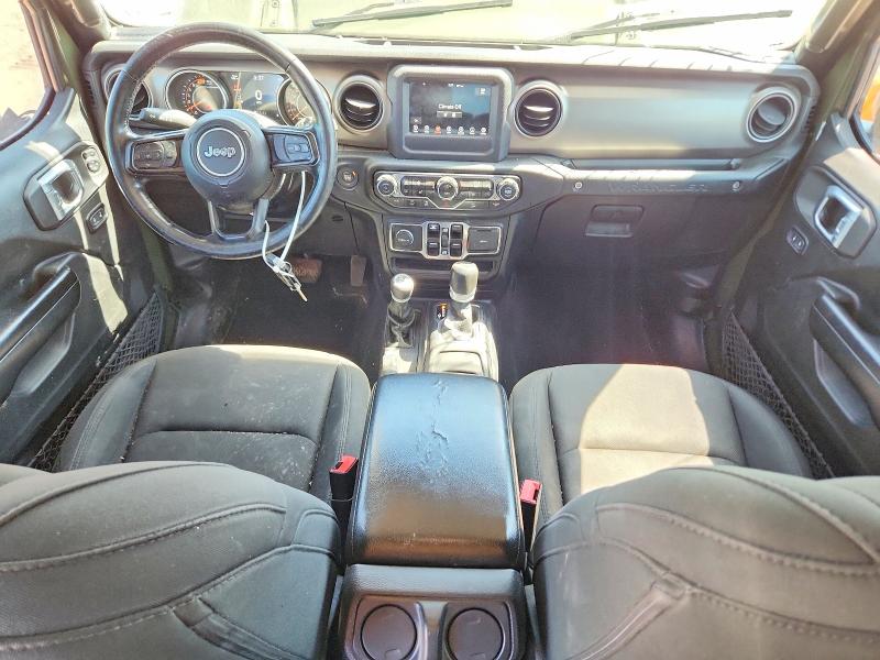 2020 Jeep Wrangler unlimited VIN 1C4HJXDN4LW301645 COPART salvage auction — FRONT END, OH - CERT OF TITLE-SALVAGE, sold $7,200 on 2026-07-20 (photo 8)