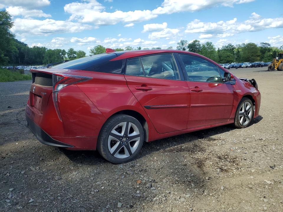 2017 Toyota Prius VIN JTDKARFU6H3528205 COPART salvage auction — FRONT END, Ny - Mv-907A Salvage Certificate, sold $425 on 2026-07-28 (photo 3)