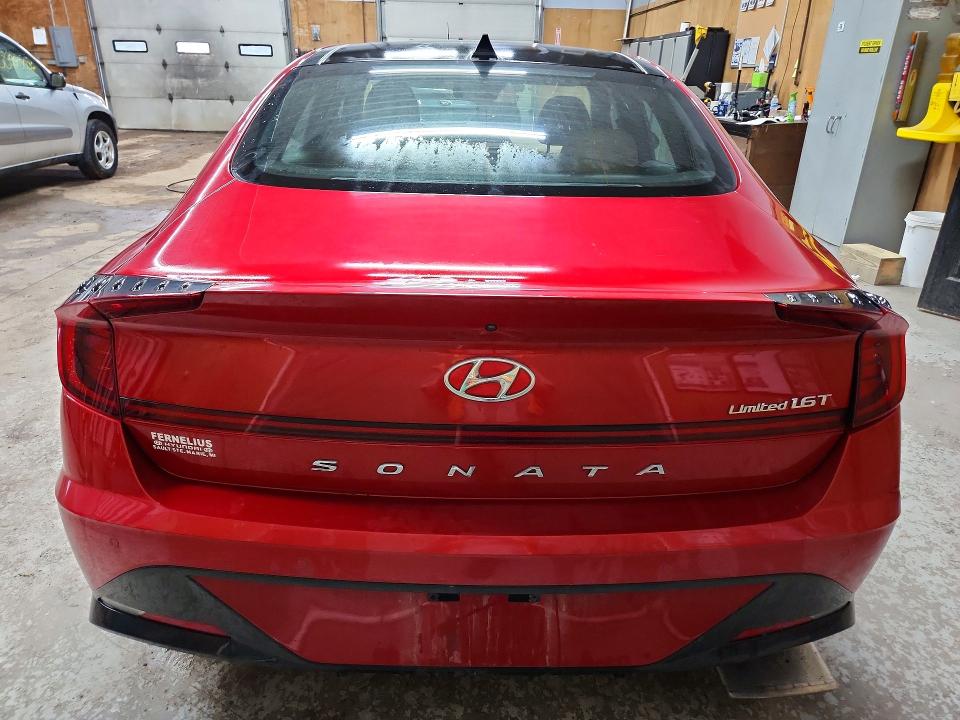 2020 Hyundai Sonata VIN 5NPEH4J27LH010764 COPART salvage auction — REAR END, Mi - Certificate Of Title, sold $4,750 on 2026-07-08 (photo 6)