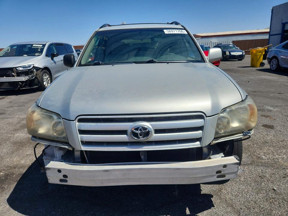 2005 Toyota Highlander VIN JTEDP21A450050127 COPART salvage auction — FRONT END, Mt - Certificate Of Title, sold $725 on 2026-07-27 (photo 5)